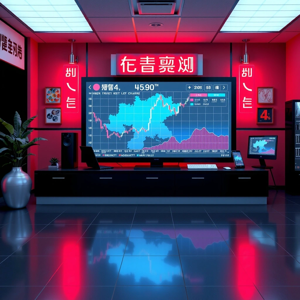 Cyber Markets mobile game